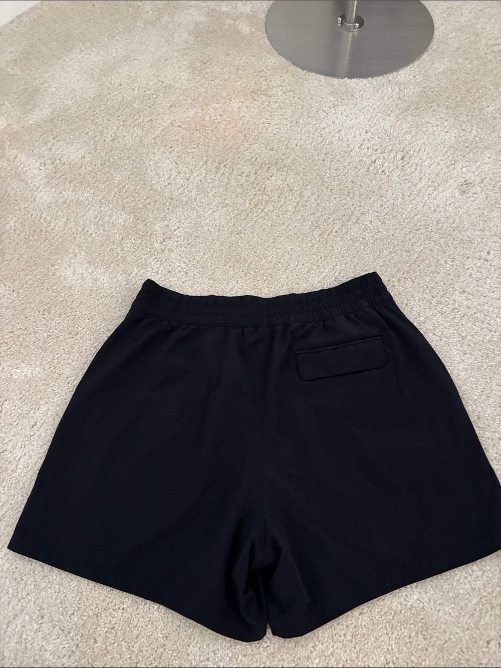 Athleta Black Performance Shorts with Elastic Waist